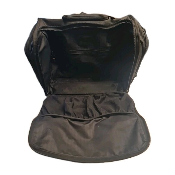 TUMI Alpha 2 Compact 2 Wheeled Duffel Luggage Carry-On Black 22052DH 14X19.75X10 - Picture 6 of 13